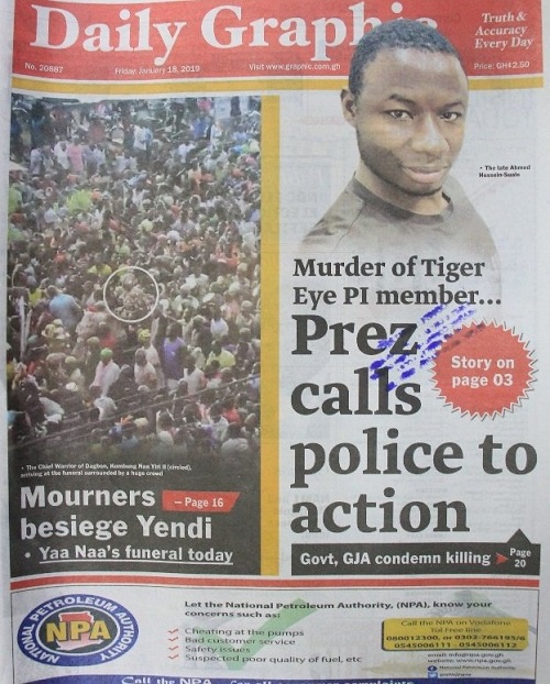 FrontPage headlines all captured in the 'papers'