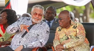 Former President Rawlings and President Akufo-Addo