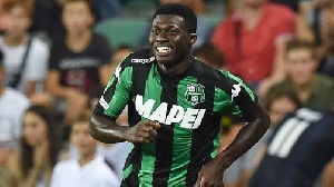 Sassuolo midfielder Alfred Duncan