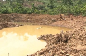 The nation risks losing its forest cover if illegal mining activities persist