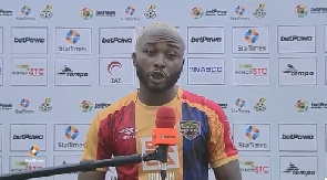 Accra Hearts of Oak midfielder, Gladson Awako