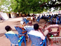 Some participants of NCCE Social Audit activity held at Nadowli-Kaleo District