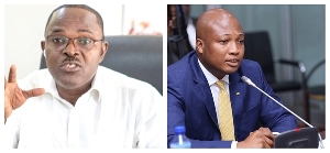 Okudzeto Ablakwa and Dr Ofosu Asare