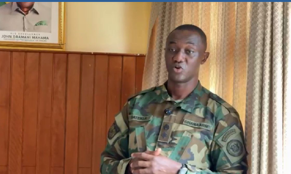 Lt Col Joshua Satekla is the Deputy Director of Operations at NAIMOS