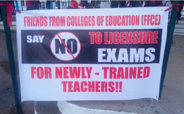Licensure examination was introduced to deny employment opportunities - Richard sarpong