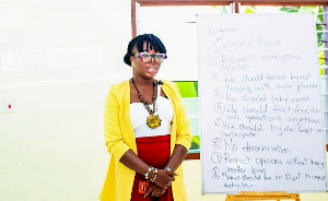 Princess Lovia Tetteh is the Executive Director of LoveAid Foundation