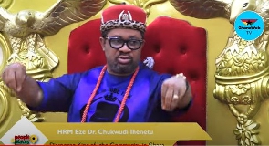 HRM Dr. Ambassador Chukwudi Ihenetu Eze Ndigbo is Igbo King in Ghana