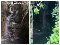 Snipped of the entrance of the cave