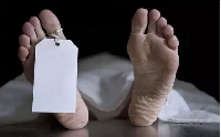 A photo of the deceased