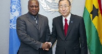 Ban Ki-moon, Secretary-General of UN and President Mahama