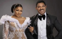 Nollywood icon Omotola Jalade-Ekeinde with husband Matthew Ekeinde