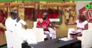 The two communicators clashed while discussing Ghana’s IMF bailout
