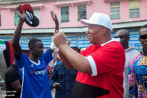 Prof Joshua Alabi meets NDC delegates in Ashanti Region