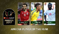The three are in contention for the top award