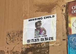 The missing child, Juweida Osman