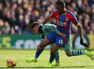Jordan Ayew has scored no goal for Palace since joining in June