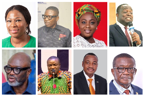 The list of eight public figures being pursued by the Commission