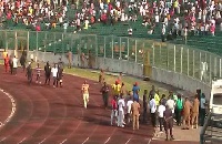 File Photo: Teeming fans at the stadium
