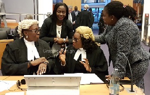 The first round of oral argument between Ghana and Cote D'Ivoire will come off tomorrow