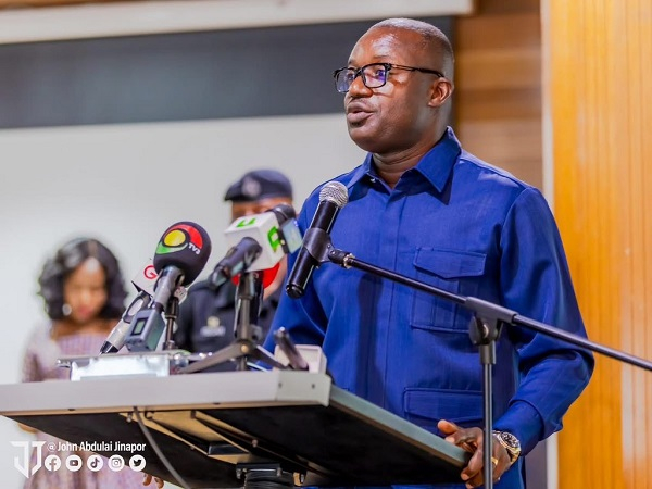 John Jinapor, is the Minister of Energy and Green Transition