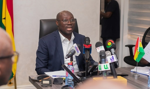 Minister of Finance, Dr Cassiel Ato Forson