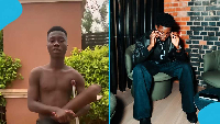 Disableboy Dancer said he has finally received the prosthetic leg Lasmid promised him