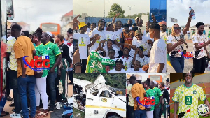 The fans of Aduana FC died after an accident involving a tricycle in Aboabo