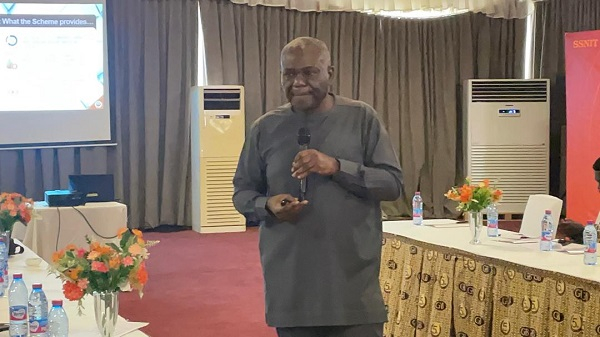 Philip Kofi Senyah is the General Manager in charge of Operations for SSNIT