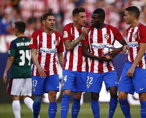 Partey's Atletico Madrid will play Copenhagen in the Europa League Round of 32 stage