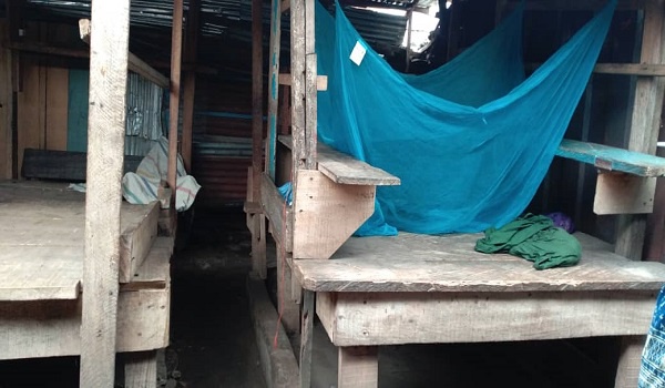 The area where the man was found dead