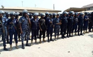 File photo of some police personnel