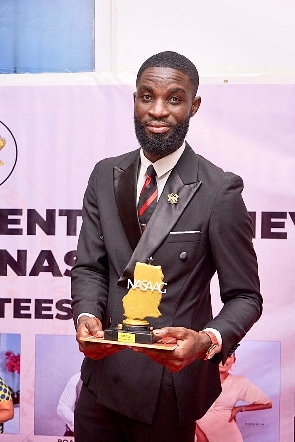 Ogah I. Newton emerged as the National Best SRC President of the Year