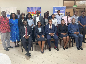 A photograph of some of the stakeholders and participants during the event