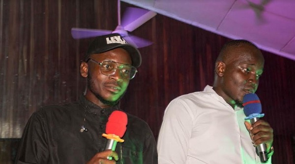 Comedians Lekzy Decomic and OB Amponsah