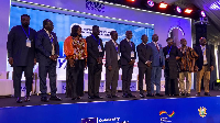 Health Minister Akandoh among other stakeholders in a photograph during the event
