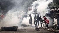 Police fired tear gas to disperse protesters in Nairobi