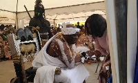 Nana Kwadwo Conduah VI (sitted in white)