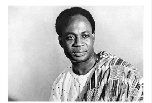 Dr. Kwame Nkrumah, first President of the Republic of Ghana