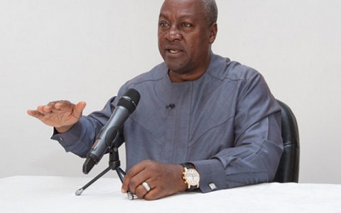 Ghanaians need jobs and I’ll deliver just that – Mahama