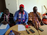 Nadowli-Kaleo Constituency NPP executives at a press conference