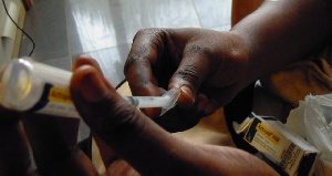 Diabetes syringe needle injection