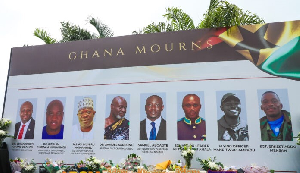 Children's fund raises GH¢2.3 million for helicopter crash victims' families
