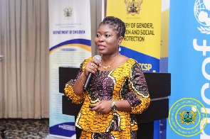 Florence Ayisi Quartey, Director of the Department of Children’s Affairs at the Ministry of Gender