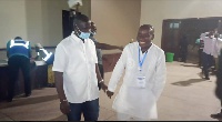 NDC incumbent MP, Emmanuel Armah Buah and NPP's Kwasi Bonzoh