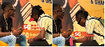 ‘Why risk your life?’ - Netizens react as Abongo tastes Shatta Wale’s drink before handing it over