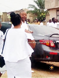 Rev Owusu Bempah allegedly married his new wife yesterday
