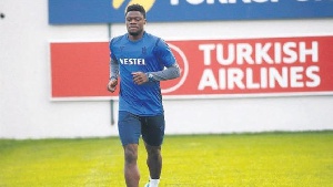 Trabzonspor forward, Caleb Ekuban