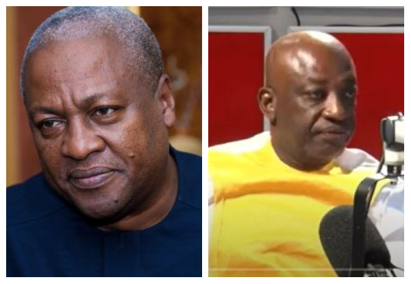 John Mahama and Kusi Boafo