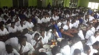The congestion at secondary schools poses a challenge to students