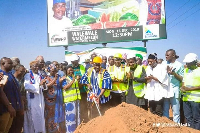 Dr Bawumia during a commissioning